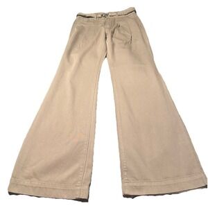 PAIGE Wide Leg Pants in Beige